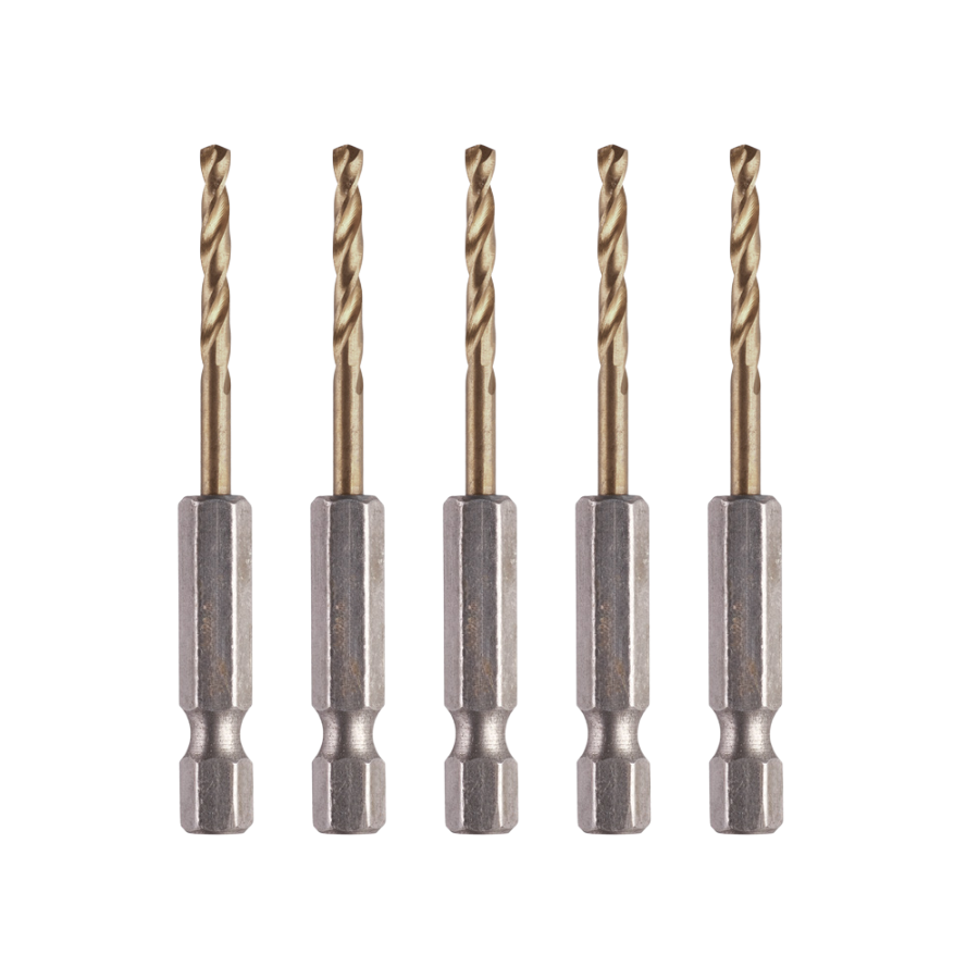 6.5mm HSS Drill Bit with 1/4" Hex Shank