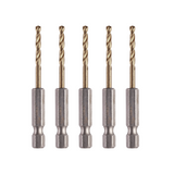 5mm HSS Drill Bit with 1/4" Hex Shank
