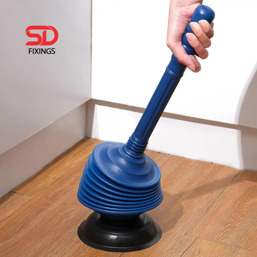 Plunger for Sink/Toilet - Blue