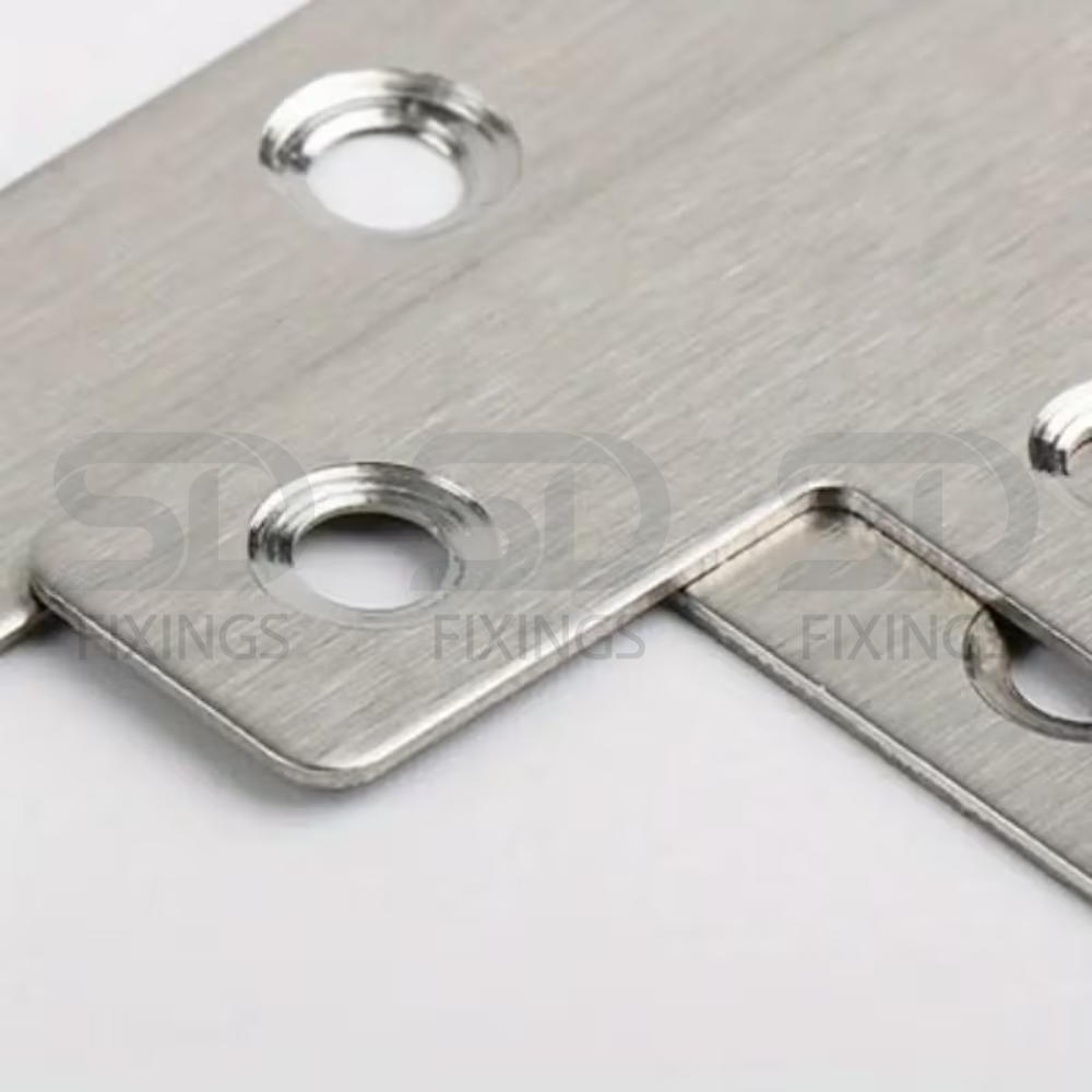 60x60x1.2mm T-Shape Flat Mending Plate Bracket