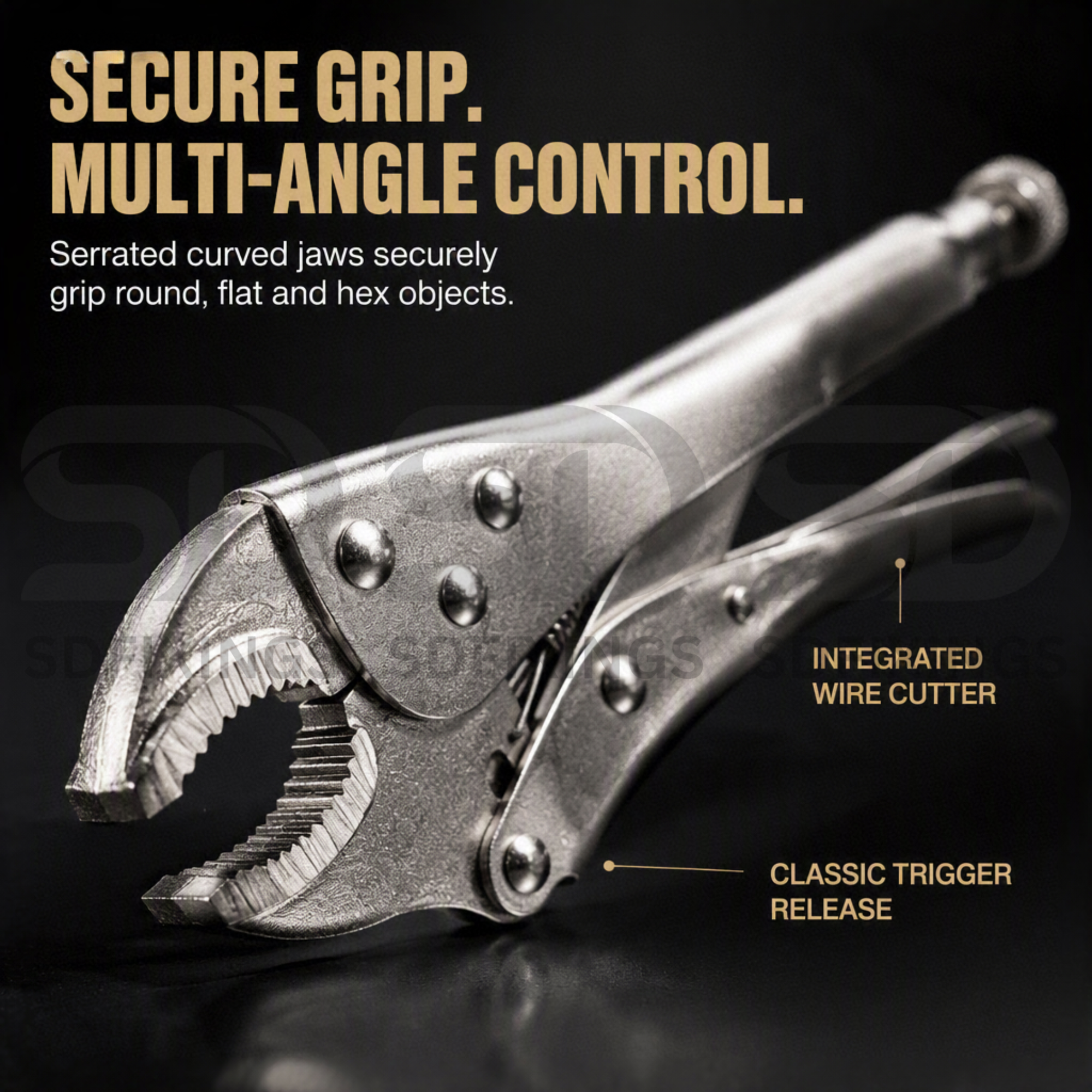 6" 160mm Vise-Grip Original Locking Pliers with Wire Cutter