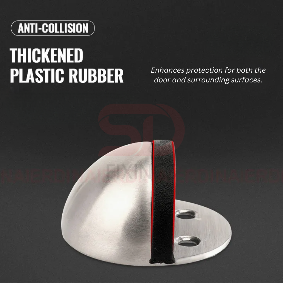 Stainless Steel Oval Floor Door Stop