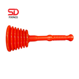 Plunger for Sink - Red