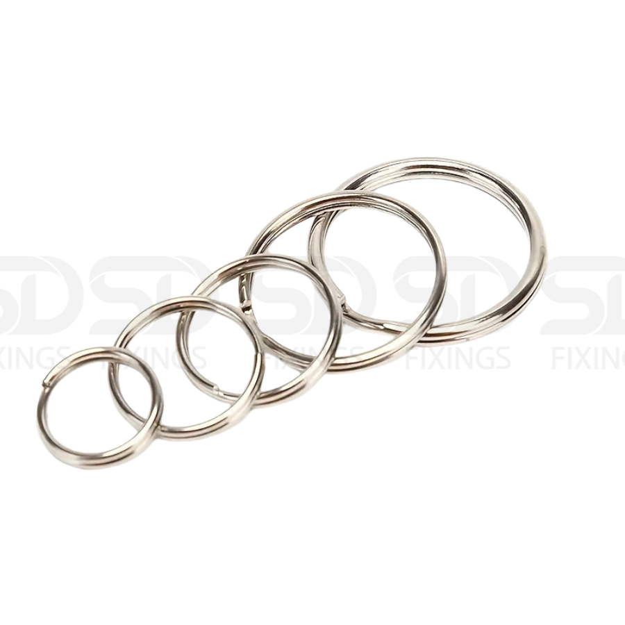 25mm Steel Key Ring