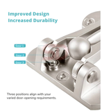 SDFIXINGS Stainless Steel Door Safety Chain Latch