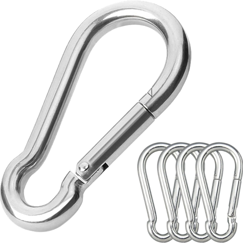 Heavy-Duty Alloy Steel Carabiner Clip M14