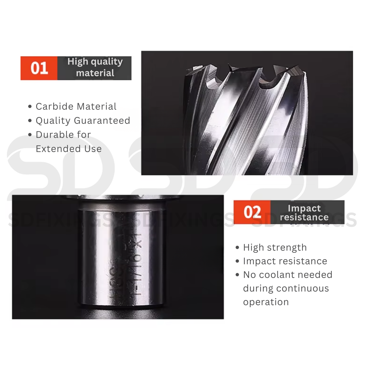 Magnetic Drill Bits 12x50mm