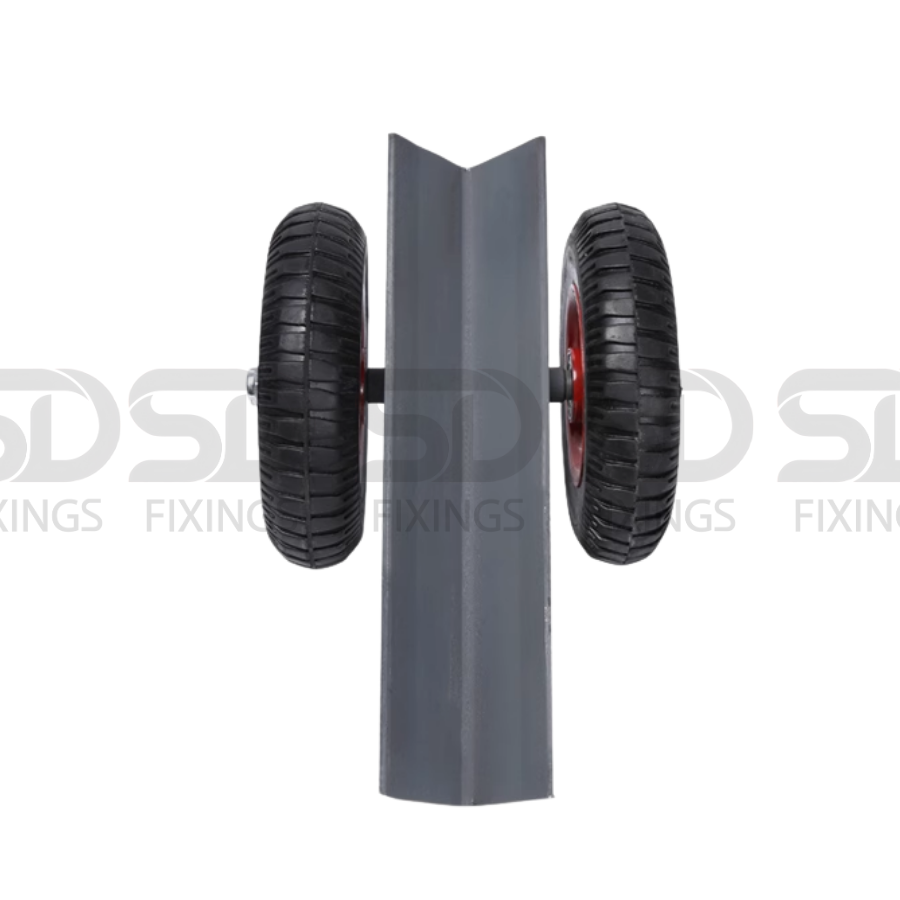 SDFIXINGS Heavy Duty Panel Dolly with V-Section – 300kg Capacity