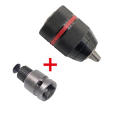 Keyless Drill Chuck With Square Adaptor