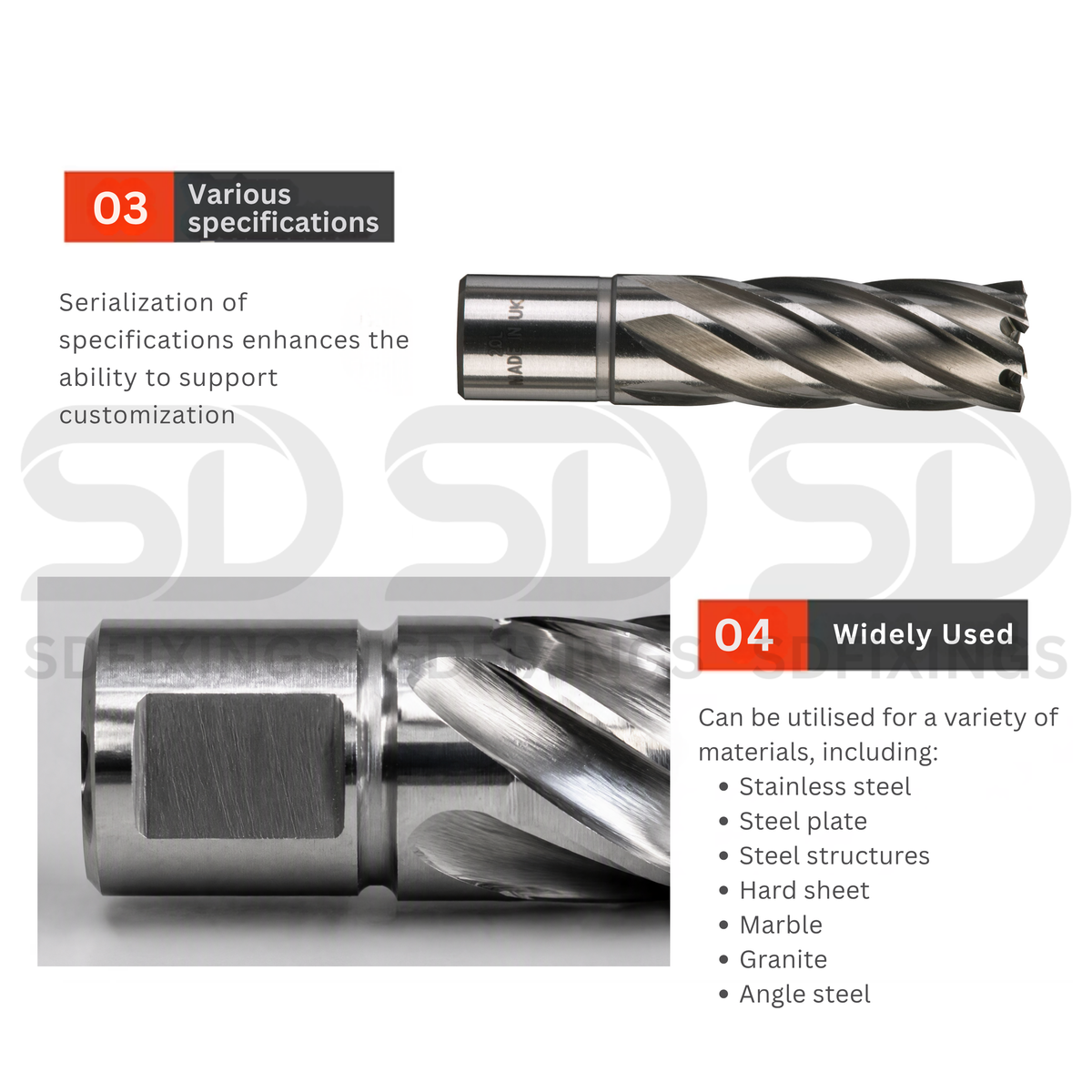 Magnetic Drill Bits 16x50mm