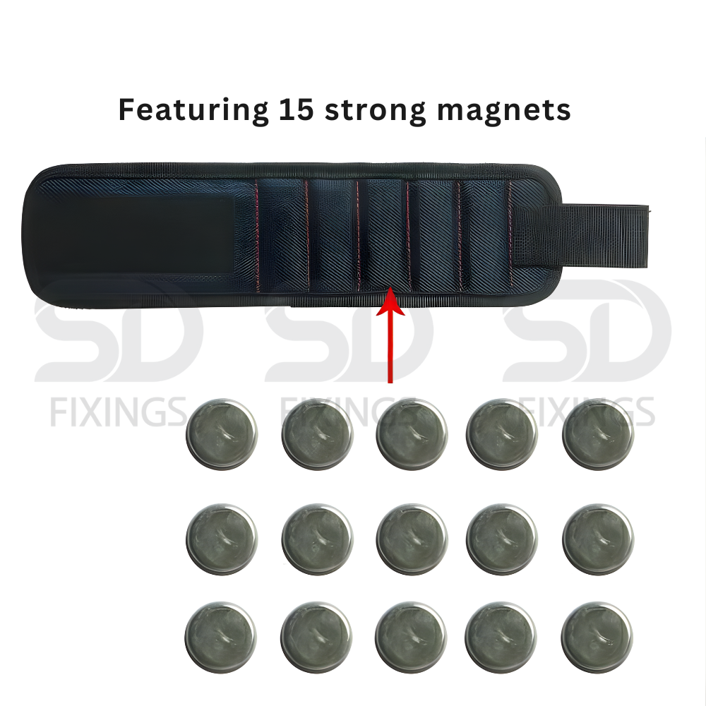 Magnetic Wristband for Tools – Gifts for Men Dad Christmas, Birthday & Stocking Filler, DIY Gadget for Handy Husband, Him – 2026 Secret Santa Ideas