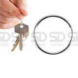 50mm Stainless Steel Key Rings
