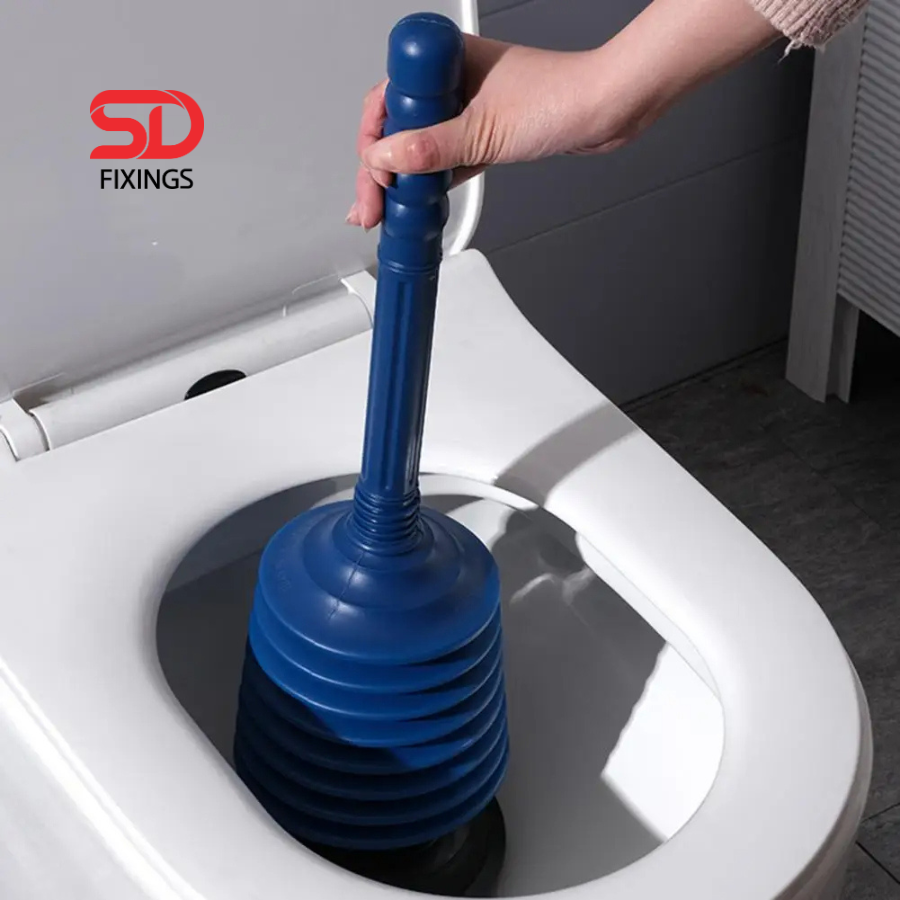 Plunger for Sink/Toilet - Blue
