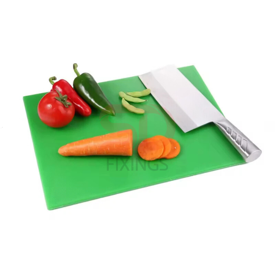 Professional Plastic Chopping Board 400x300x20mm – Heavy Duty Cutting, Dicing & Slicing Board