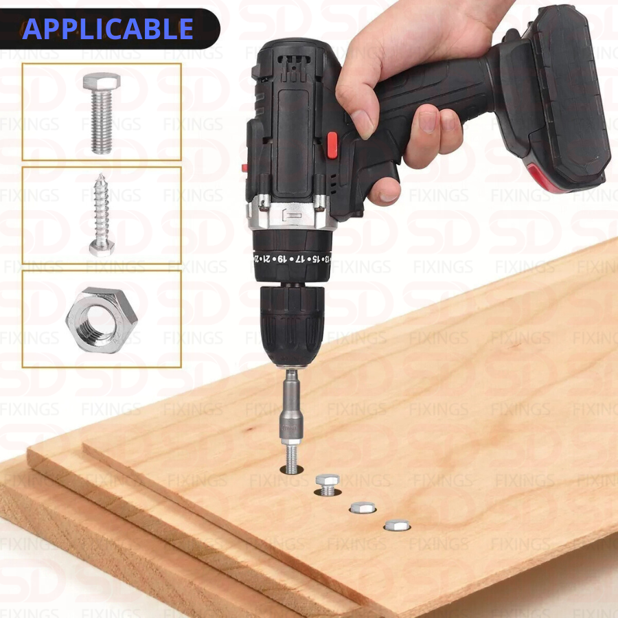 1/4" Hex Magnetic Nut Driver 10x65mm