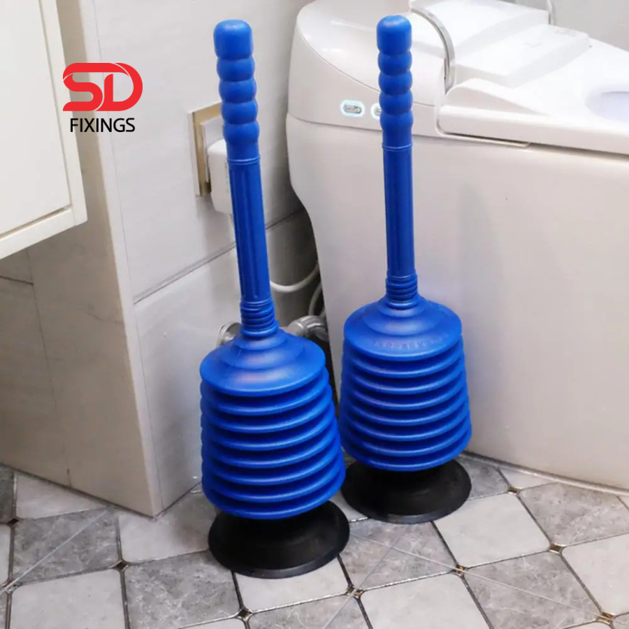 Plunger for Sink/Toilet - Blue