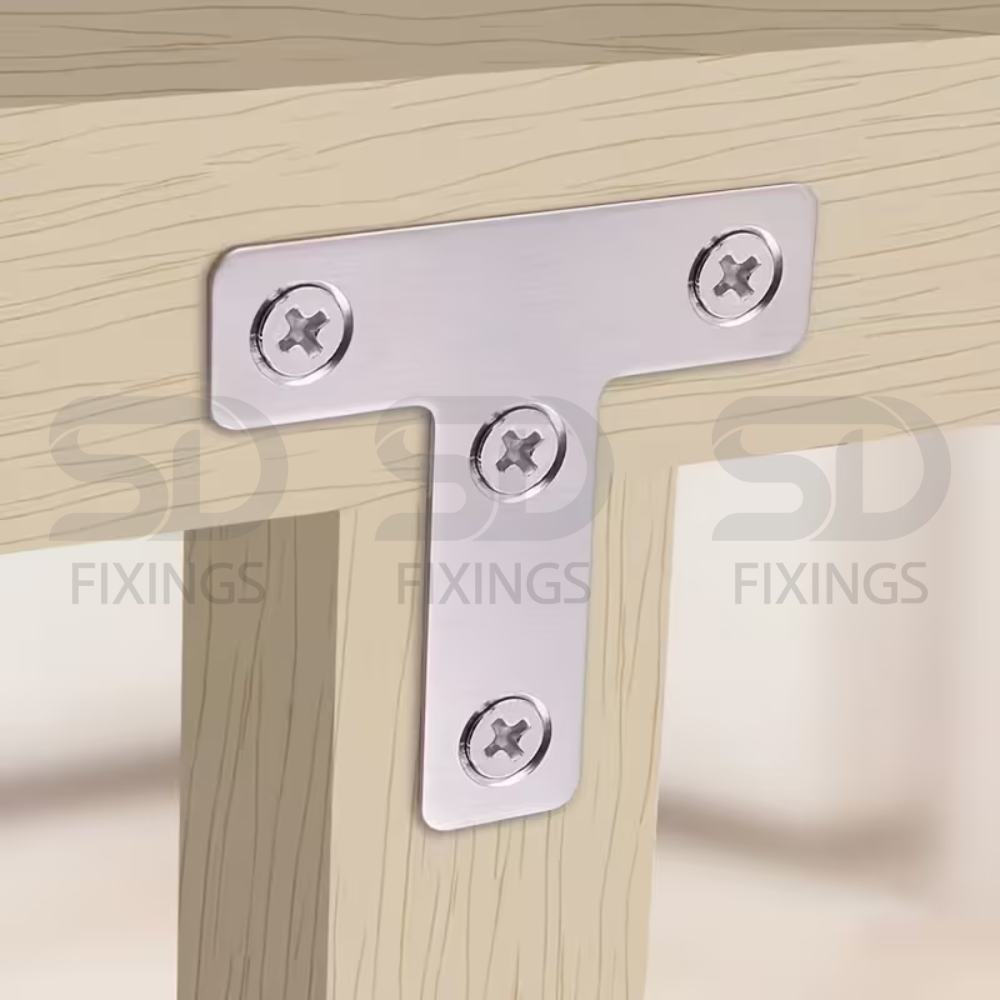 50x50x1.2mm T-Shape Flat Mending Plate Bracket