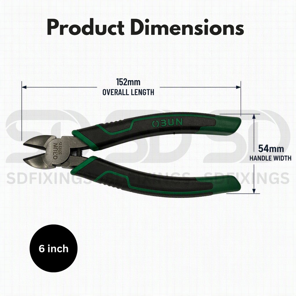8" 200mm Diagonal Pliers