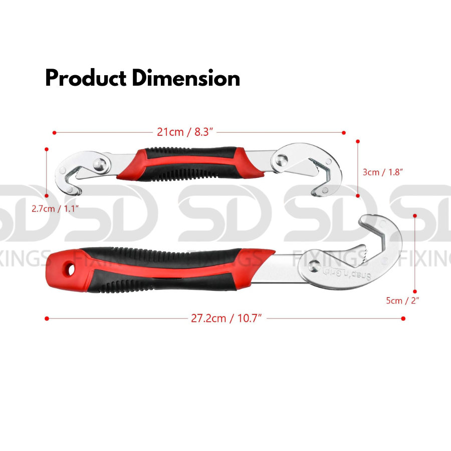 2-Piece 6-32mm Multi-Functional for Repairs Set