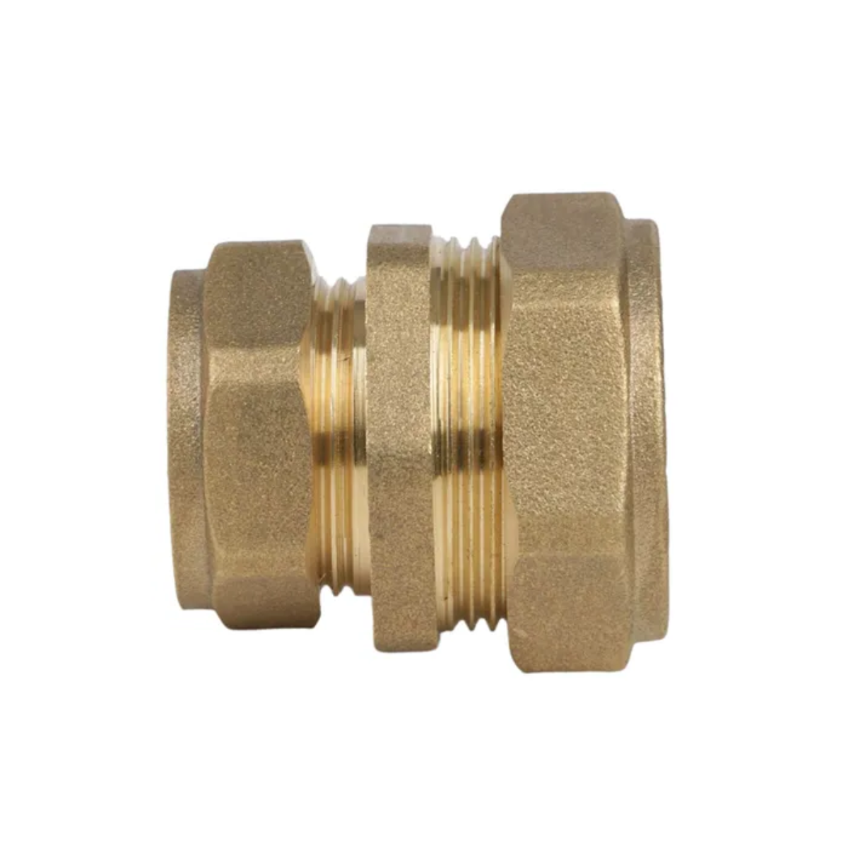 Compression Reducing Coupling 22mm x 15mm – Brass Plumbing Fitting with Pre-Loaded Olive | WRAS Approved for Hot & Cold Water Systems