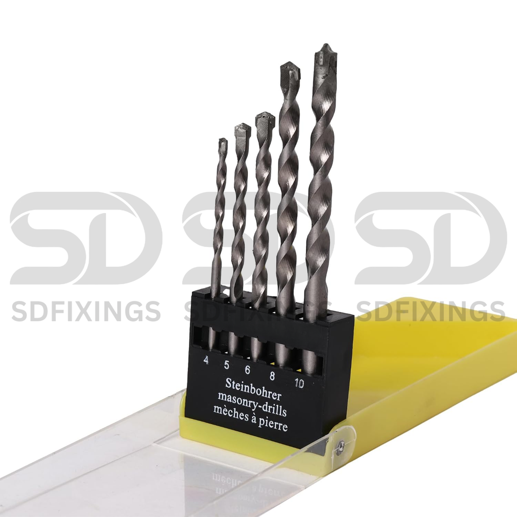 Set 5PCS Mansonry Drill Bit