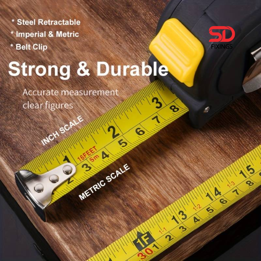SDFIXINGS Tape Measure - 7.5M