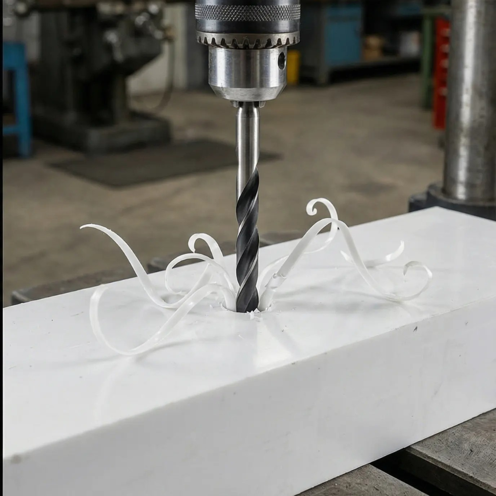 Pro-Tech Pilot Drill Bit for Plastic, Acrylic & Wood – Clean Chip-Free Hole Cutting Drill, Compatible with 10mm Arbors