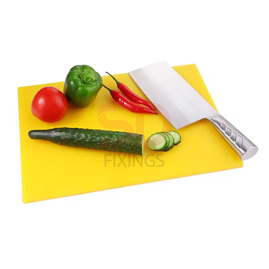 Professional Plastic Chopping Board 400x300x20mm – Heavy Duty Cutting, Dicing & Slicing Board