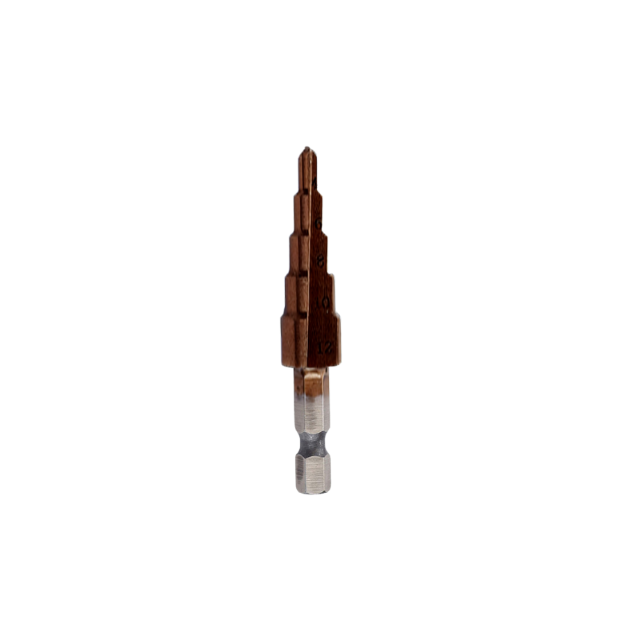 5 Step Bit 4-12mm Cobalt Step Drill Bit