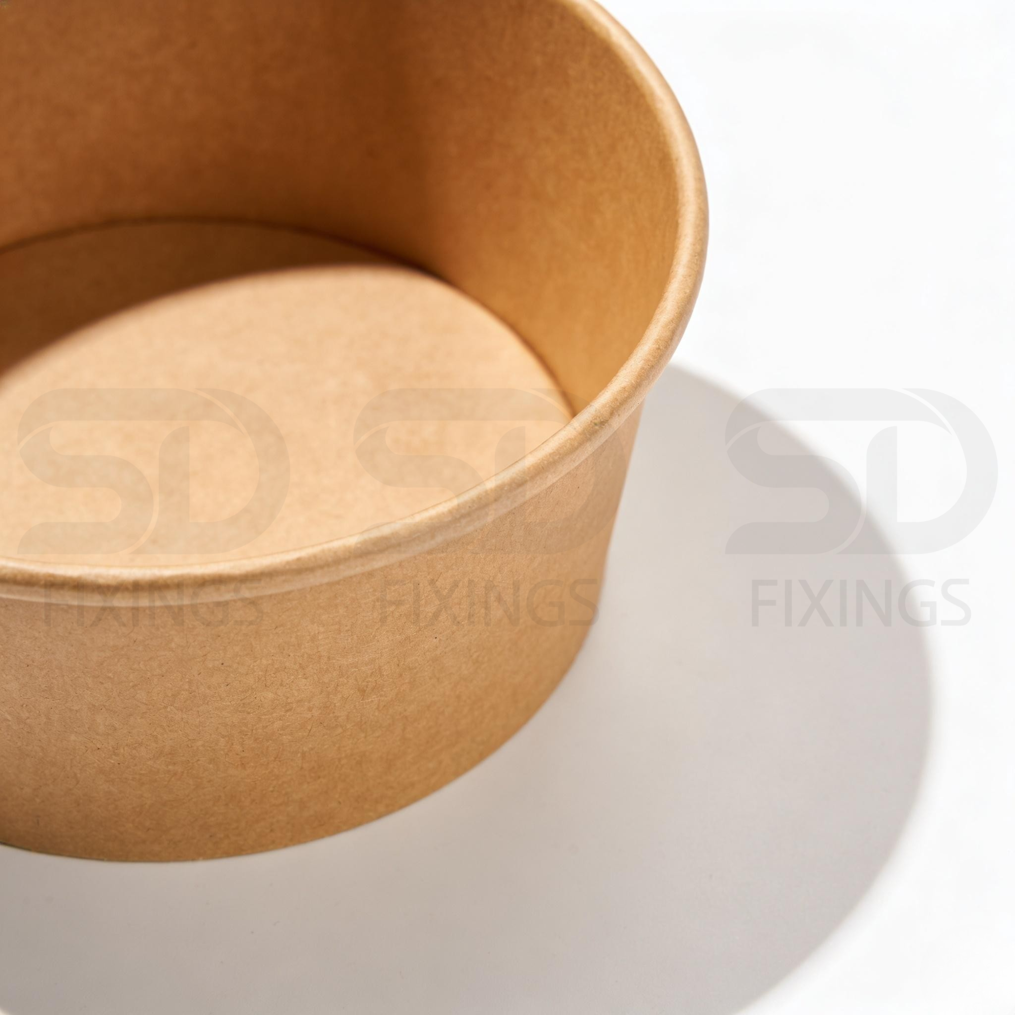 750ml Kraft Paper Food Bowls with Clear Lids – Pack of 50