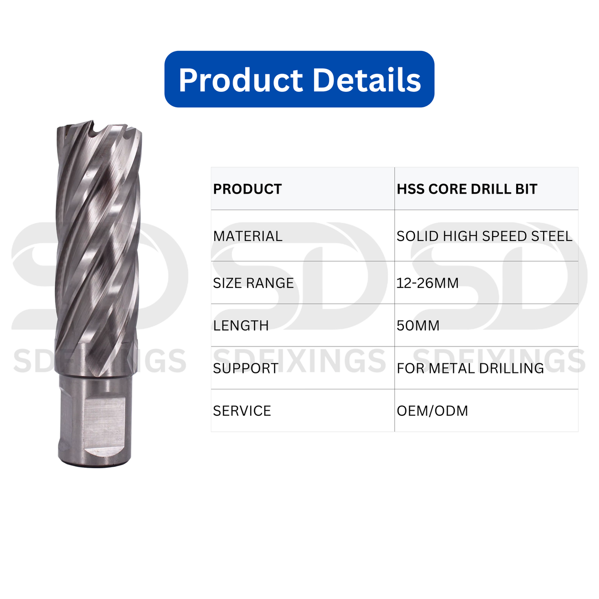 Magnetic Drill Bits 20x50mm