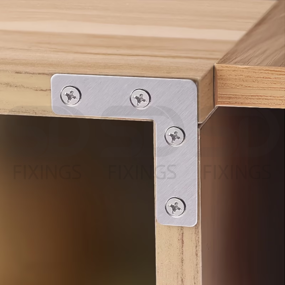 50x50x1mm L-Shape Flat Angle Bracket