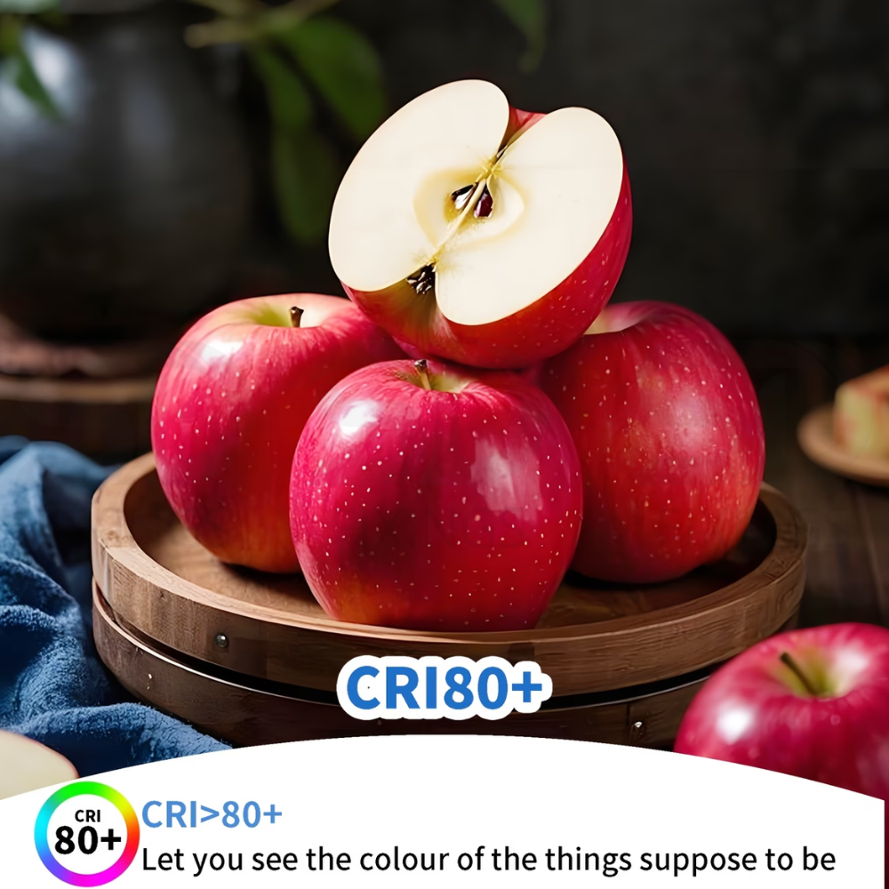 6W LED GU10 Spotlight Bulb, 6500K Cool White, Non-Dimmable, COB LED Lamp AC175–250V – Meridian Lighting