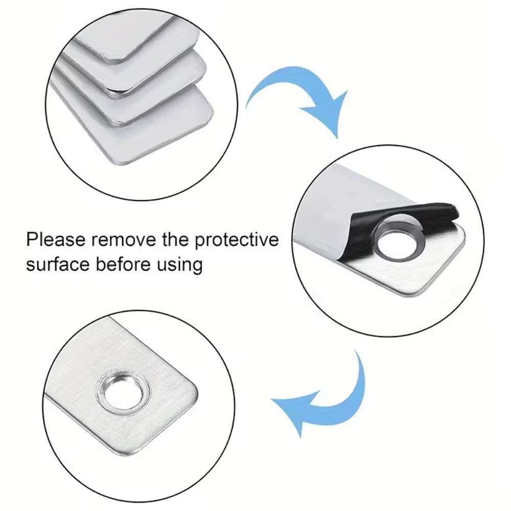 80x80x1.2mm T-Shape Flat Mending Plate Bracket