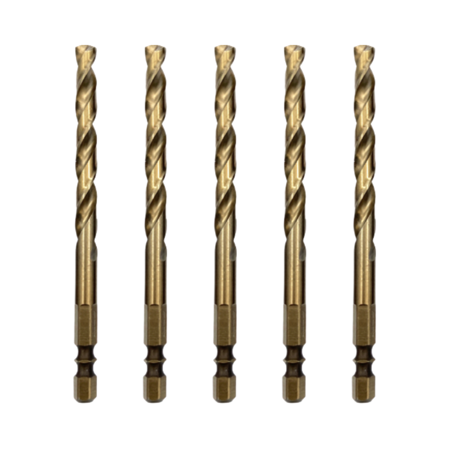 9mm HSS Drill Bit with 1/4" Hex Shank