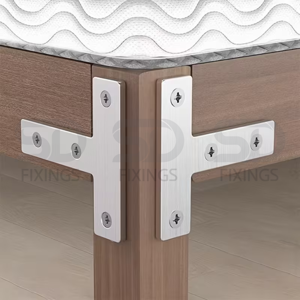 60x60x1.2mm T-Shape Flat Mending Plate Bracket
