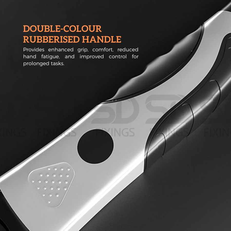 6''-150mm Adjustable Spanner Wrench with Wide Jaw & Comfortable Grip