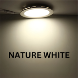 6W IP20 Natural White Meridian LED Ultra Slim Downlight Panel Light