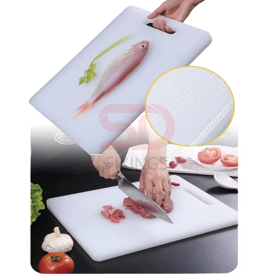 Professional Plastic Chopping Board 400x300x20mm – Heavy Duty Cutting, Dicing & Slicing Board