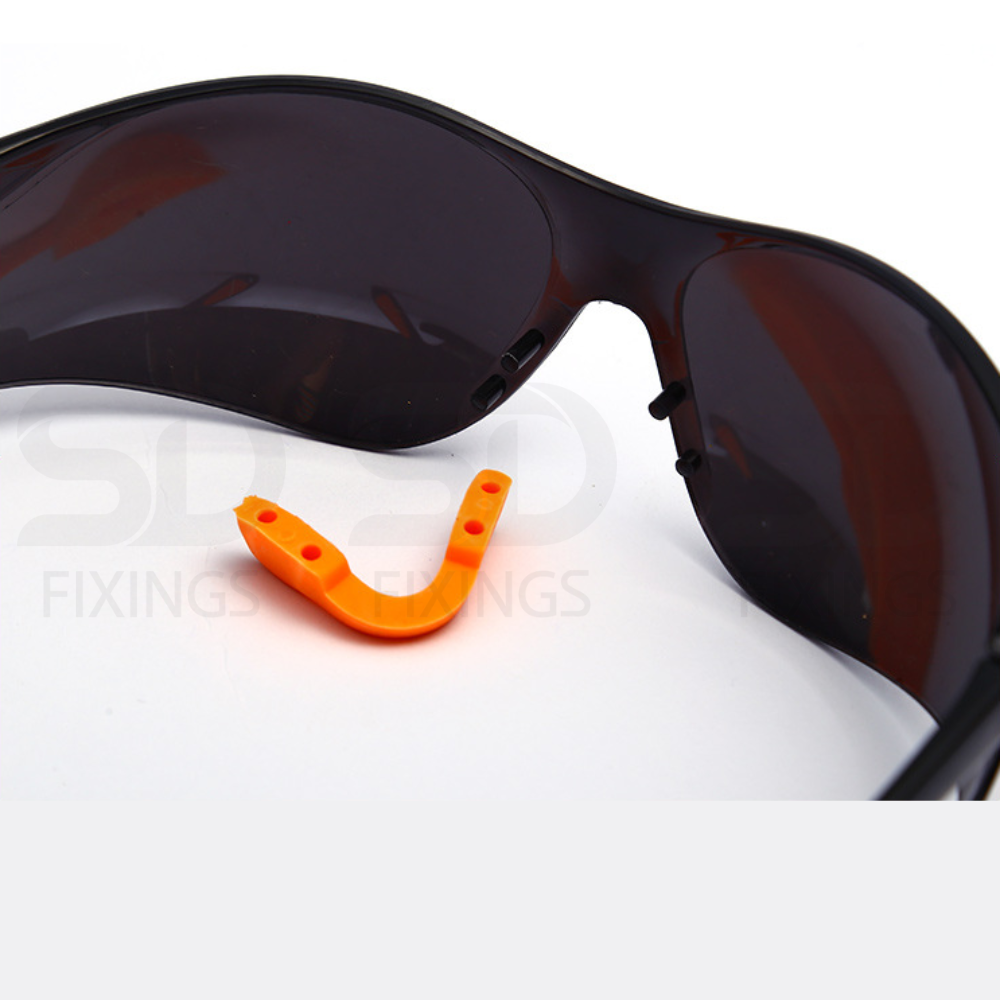 Safety Goggle Glass – Protective Eyewear (Clear / Black / Grey)