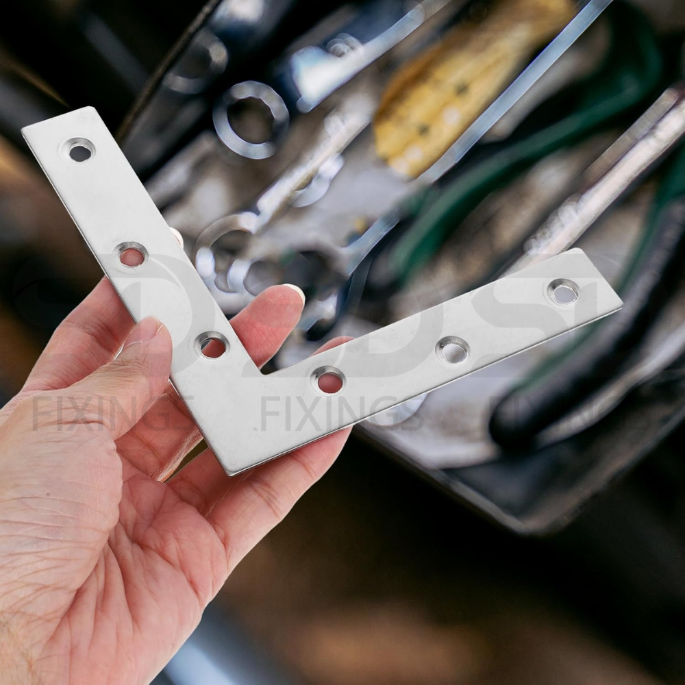 120x120x1.5mm L-Shape Flat Angle Bracket