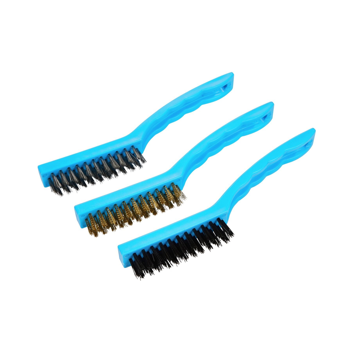 Blue Spot Tools 215mm (8.5") 3 PCE Wire Brush Set
