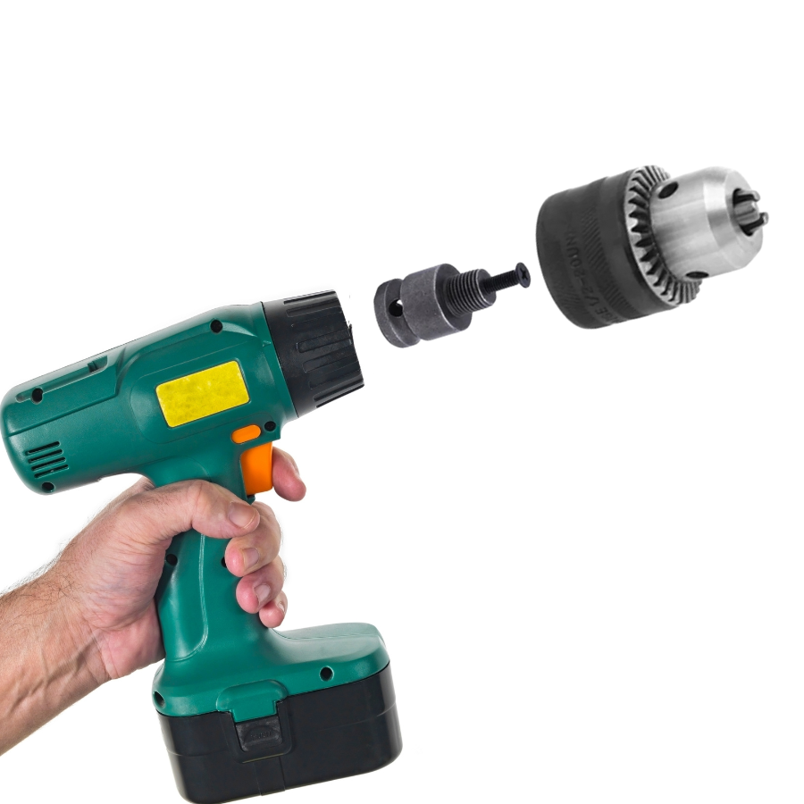 Keyed Chuck With Square Adaptor