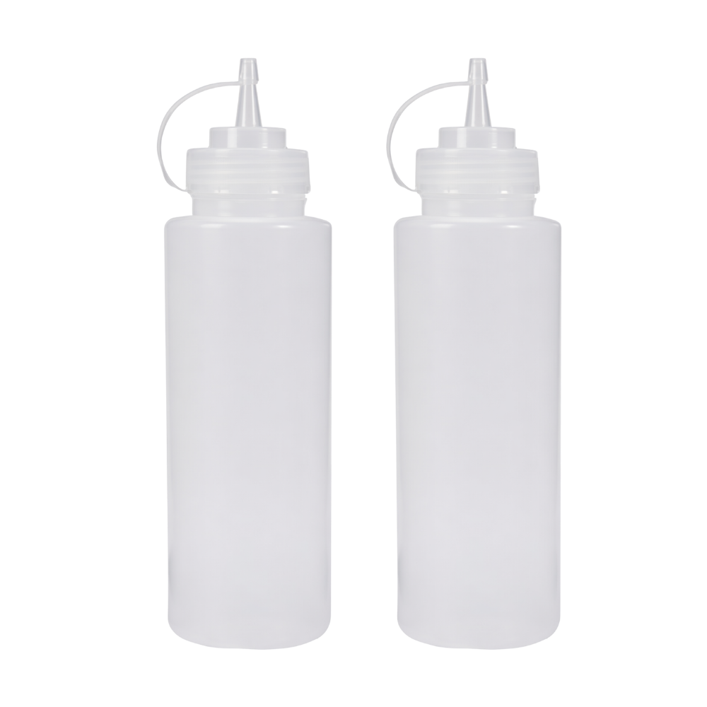 Condiment Squeeze Sauce Bottles with Cap – 800ml / 28oz