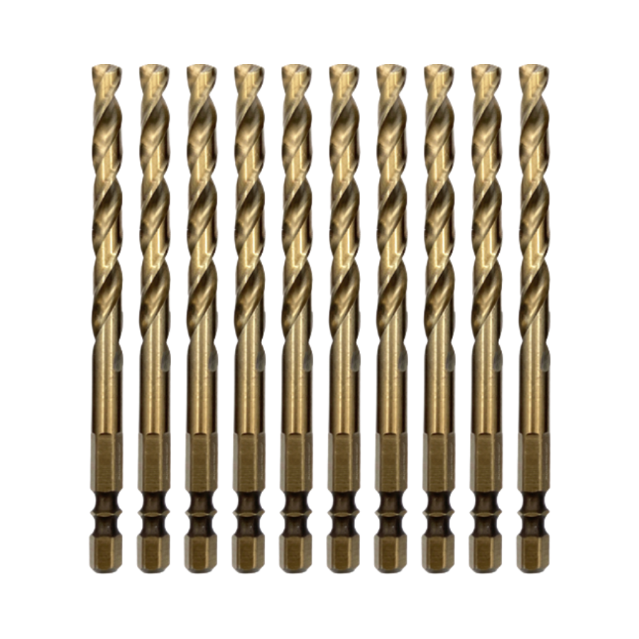 9mm HSS Drill Bit with 1/4" Hex Shank