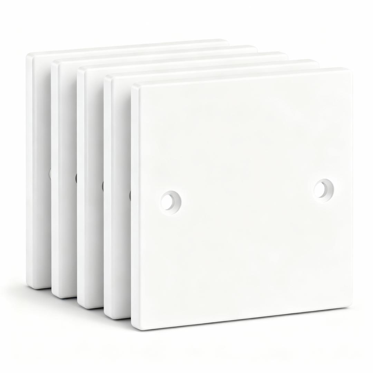 Electrical Blanking Plate 1 Gang – White / Standard Fit