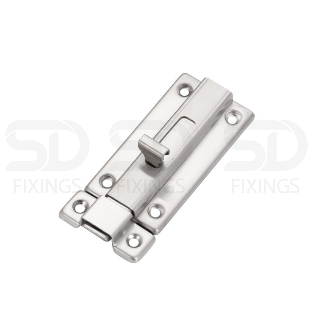 3 Inch Flat Door Bolt 43x77mm – Heavy Duty Slide Latch for Internal & External Doors