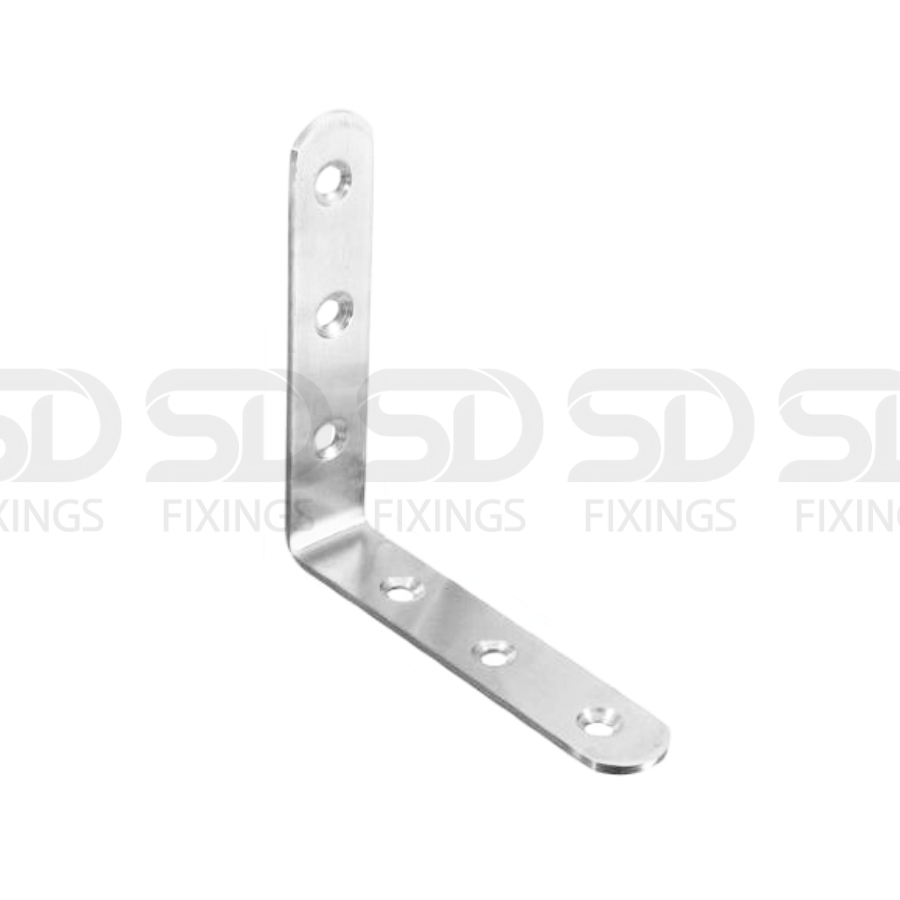 10 PCS Angle L Shaped Brackets 100x100x20mm