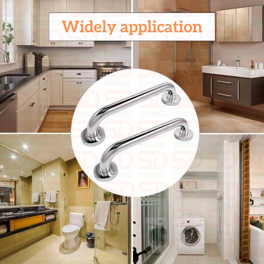 25x300mm Stainless Steel Door Handle (0.5mm Thickness)