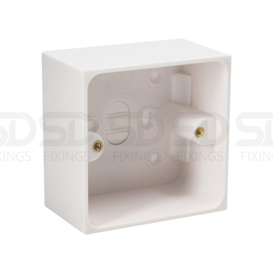 Light Switch 10A 3G 2 Way Set 45mm Back Box